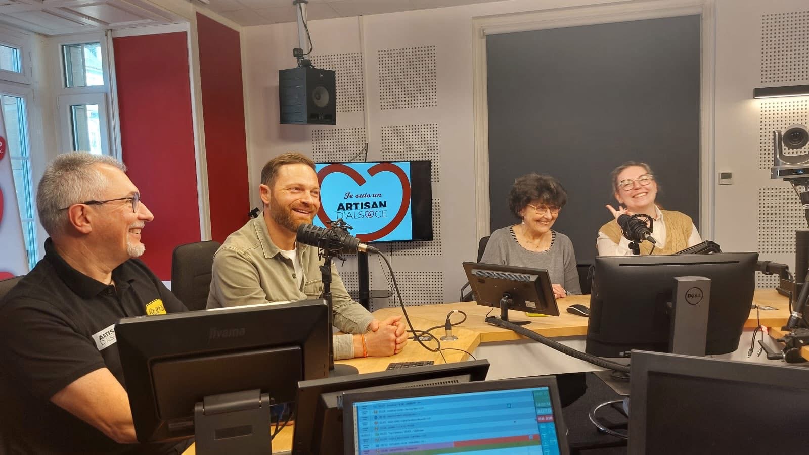 INTERVIEW ARTISAN DALSACE RADIO GAGG PEINTURE | ArtiGroup ArtiGroup, Groupement de compétences promeut la marque “ARTISAN D’ALSACE” Riedisheim 0