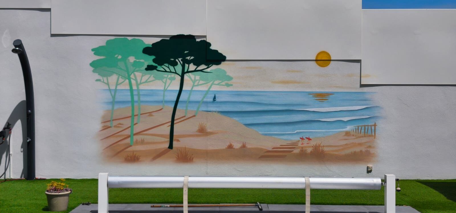 Fresque murale : une r&eacute;alisation artistique sign&eacute;e Artigroup Cernay