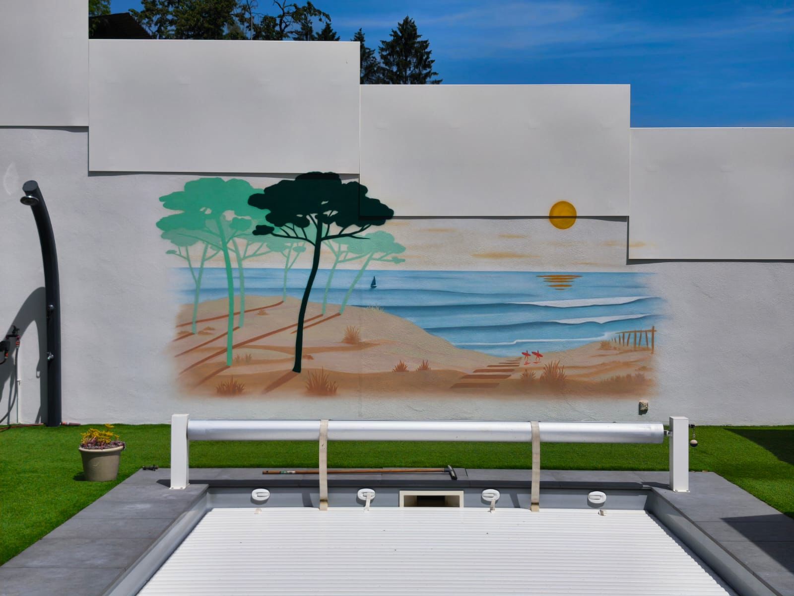 Fresque murale : une r&eacute;alisation artistique sign&eacute;e Artigroup Cernay